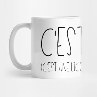 C'est vrai c'est une licorne qui me l'a dit Mug